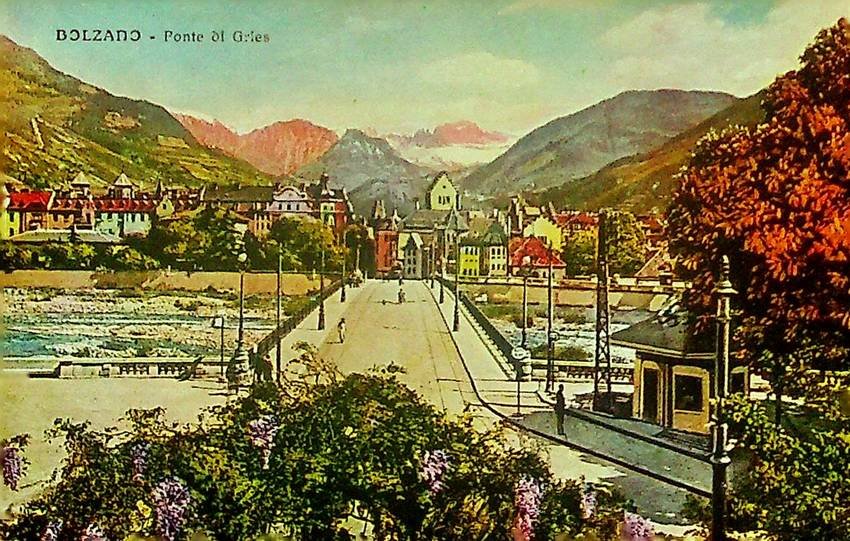 Bolzano: ponte di Gries.