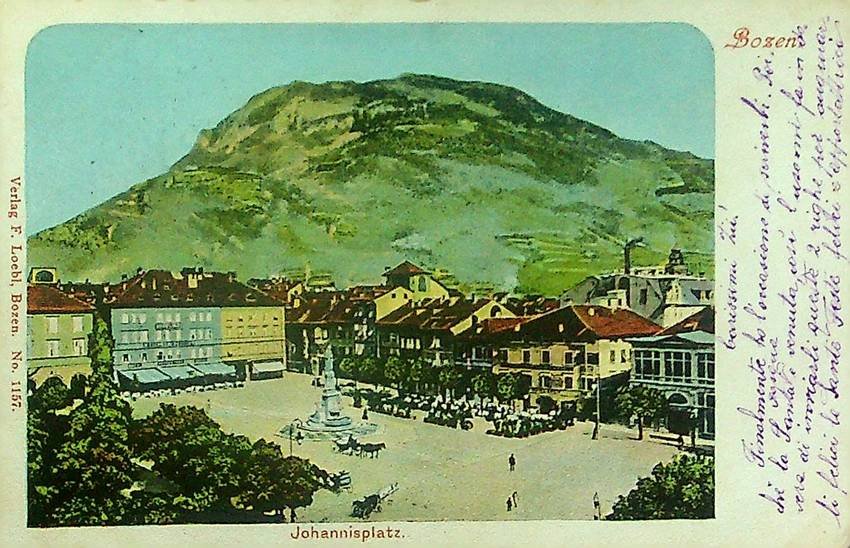 Bozen: Johannisplatz.