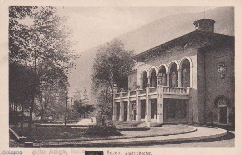 Bozen: Stadt-Theater.