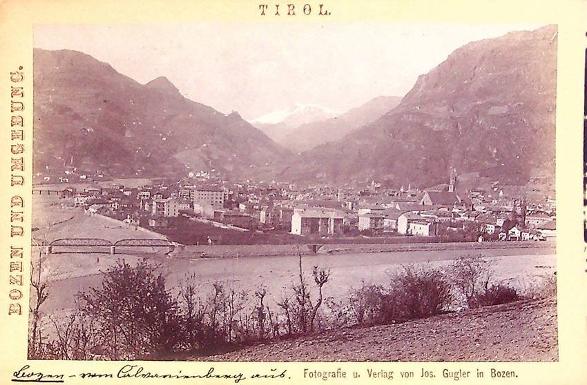 Bozen vom Calvarienberg aus.