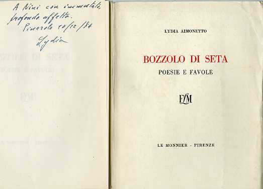 Bozzolo di seta: poesie e favole.