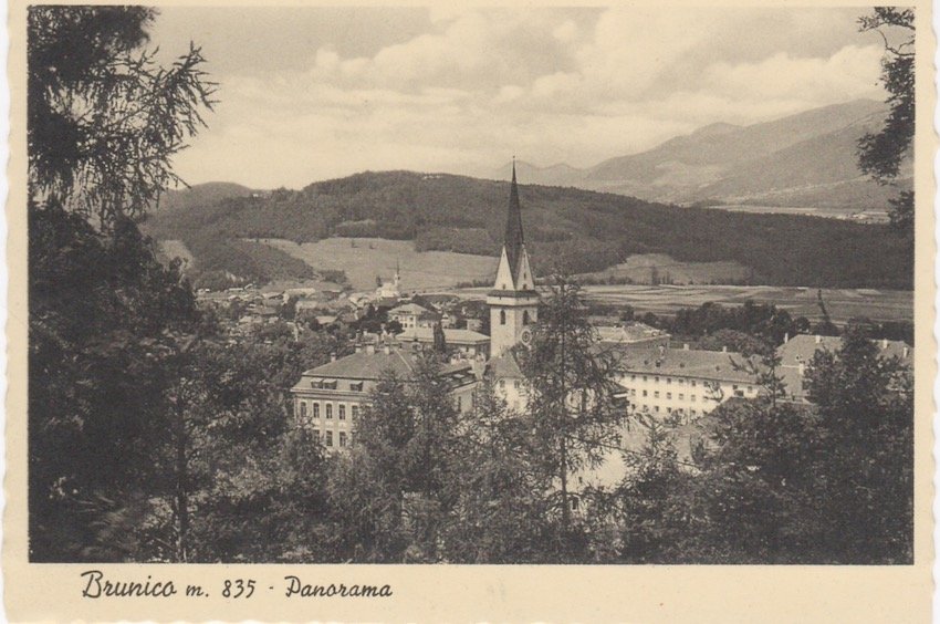 Brunico m. 835 - Panorama.