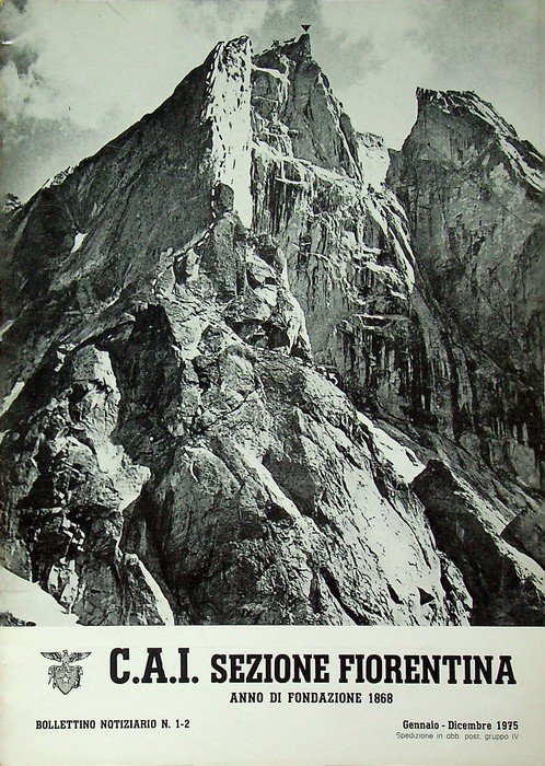 C.A.I. Sezione fiorentina: Bollettino notiziario N.1-2 (gennaio-dicembre 1975). | Immagine principale