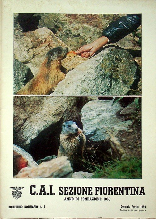 C.A.I. Sezione fiorentina: Bollettino notiziario N.1 (gennaio-aprile 1980). | Immagine principale