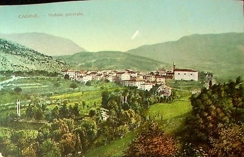 Cadine - Veduta generale.