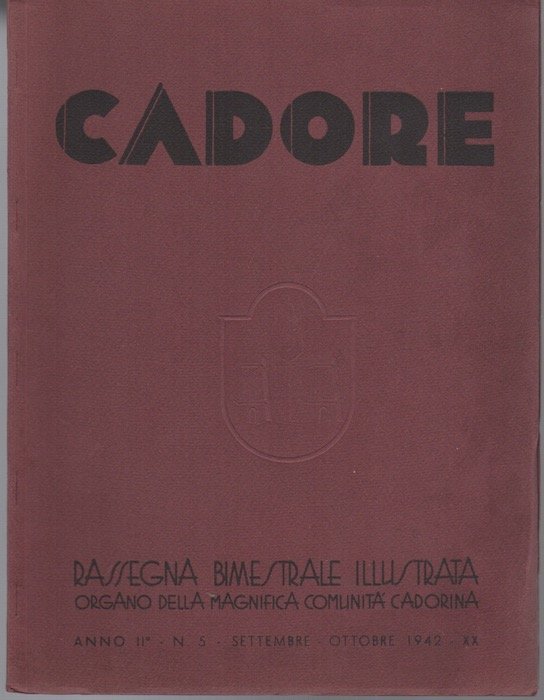 Cadore: rassegna bimestrale illustrata.