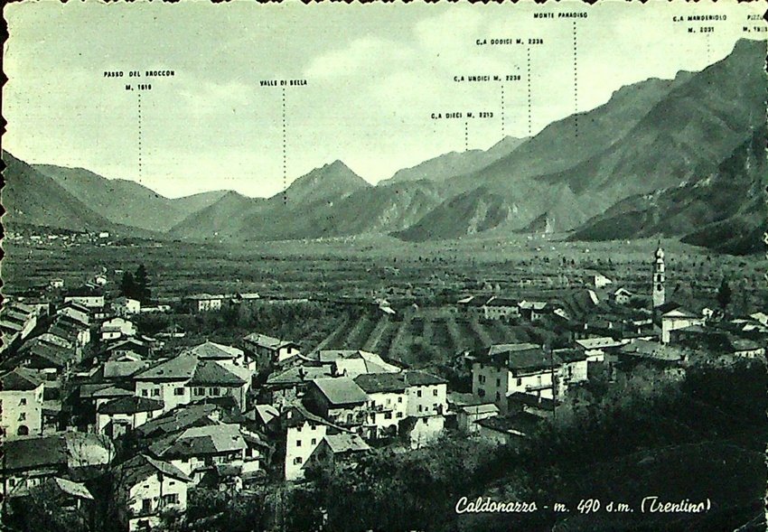 Caldonazzo - m. 490 d. m. (Trentino).