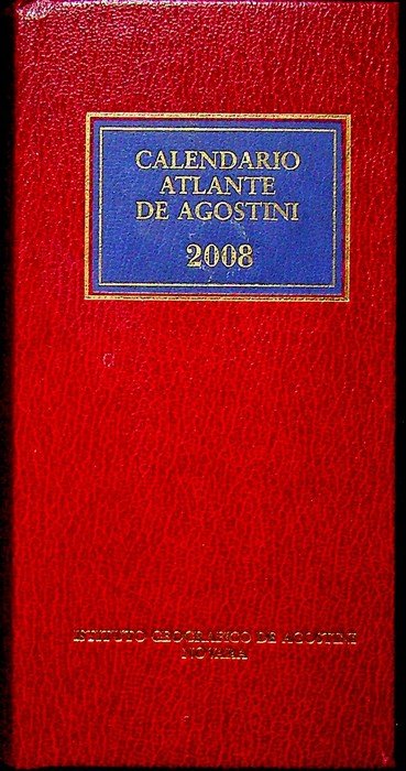 Calendario atlante De Agostini. A. 104Â° (2008). | Immagine principale