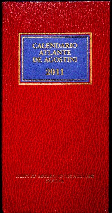 Calendario atlante De Agostini. A. 107Â° (2011). | Immagine principale