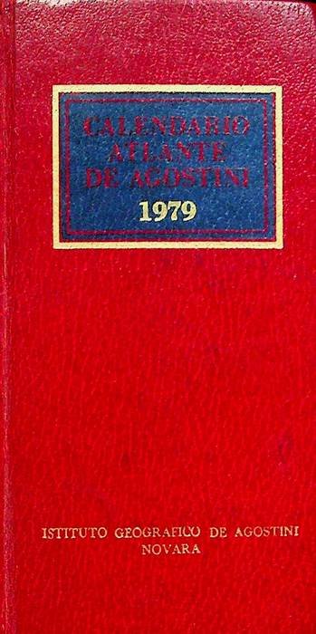 Calendario atlante De Agostini: A. 75Â° (1979). | Immagine principale