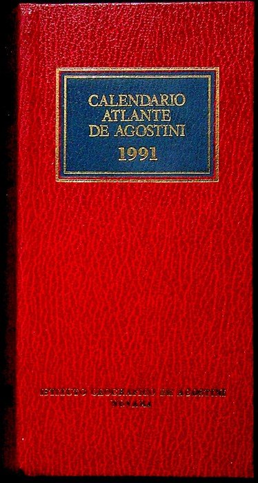 Calendario atlante De Agostini. A. 87Â° (1991). | Immagine principale