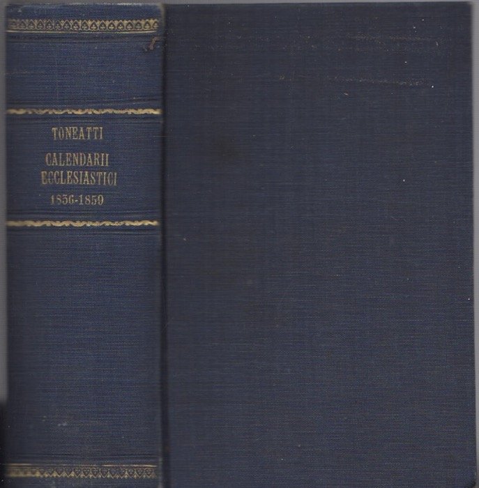 Calendario ecclesiastico per l'anno 1856-1857-1858-1859.