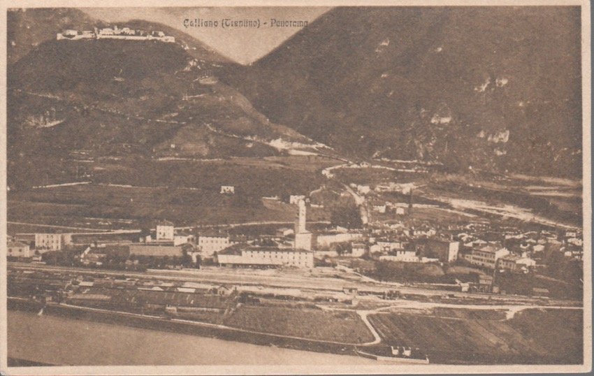 Calliano (Trentino) - panorama.