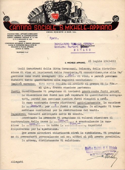 Cantina sociale: S. Michele - Appiano.