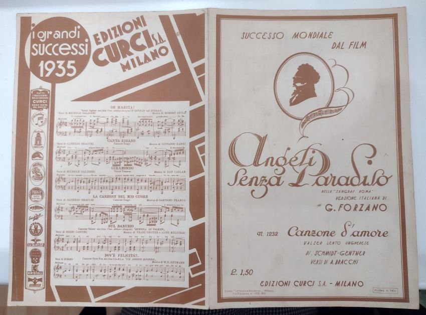 Canzone d'amore: Valzer lento ungherese.