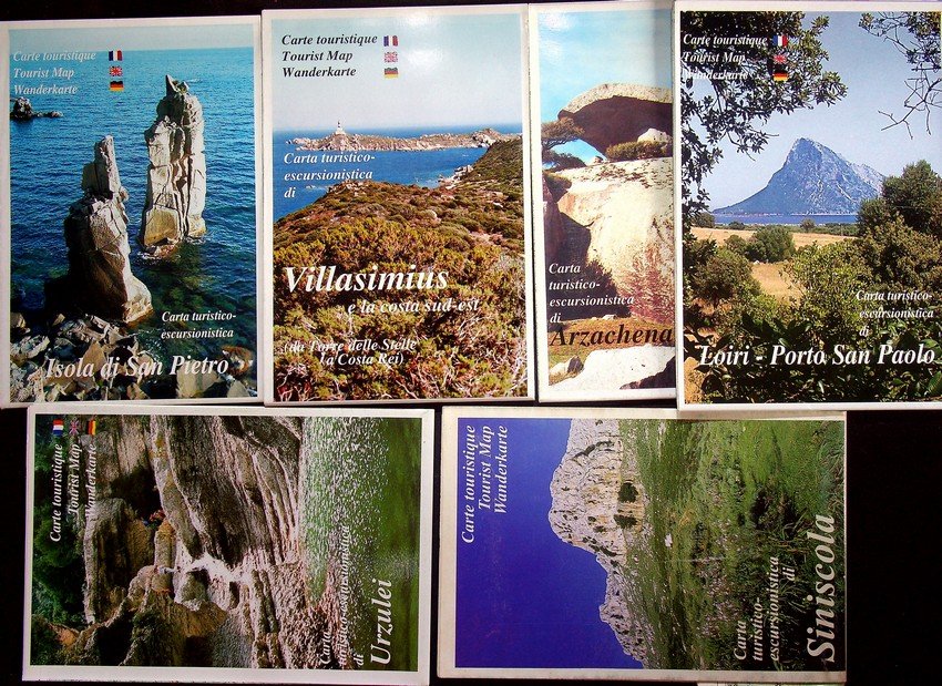 Carta turistico-escursionistica di Siniscola, Loiri - Porto San Paolo, Arzachena, … | Immagine principale