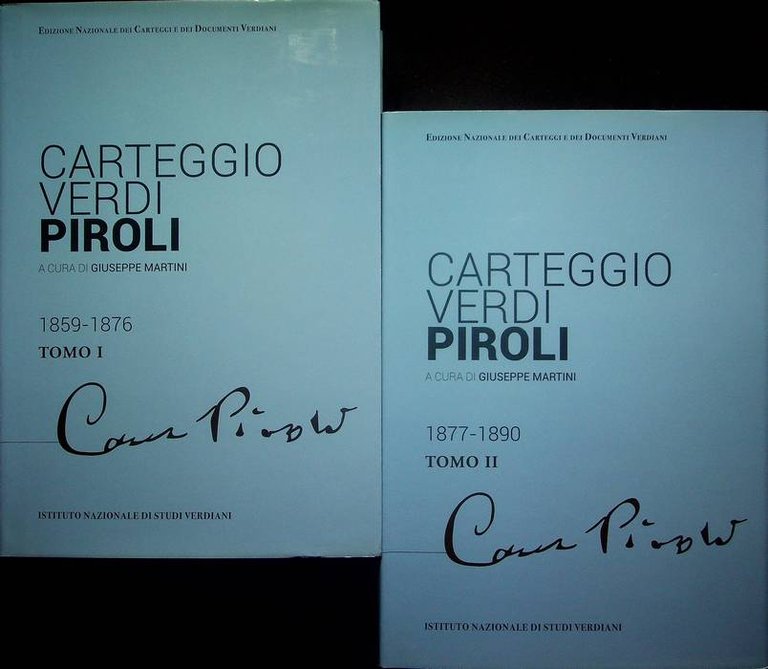 Carteggio Verdi-Piroli.
