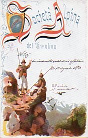 Cartolina ricordo del Cinquantenario della S.A.T.