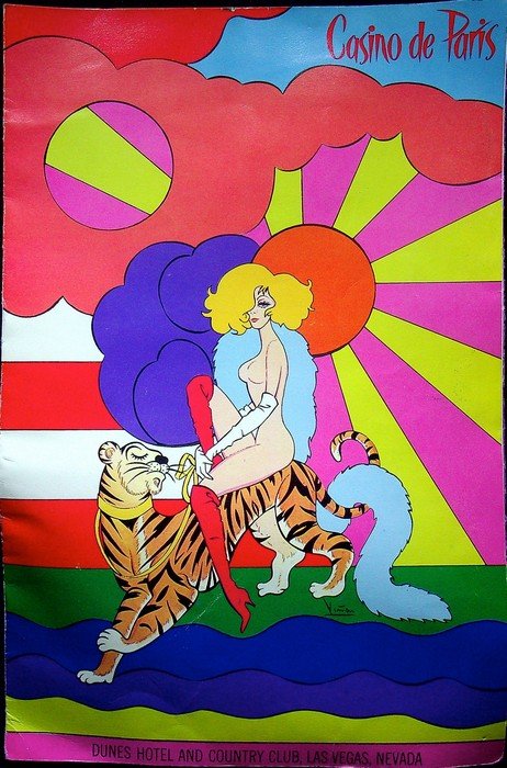 Casino De Paris: For the SAVAGE '70's! (c. 1969-1970) Original …