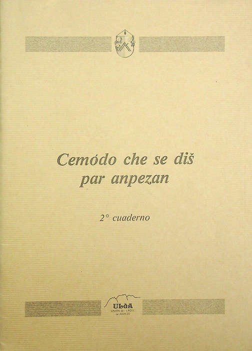 Cemodo che se dis par anpezan: 2Â° cuaderno: febraro 1989. | Immagine principale