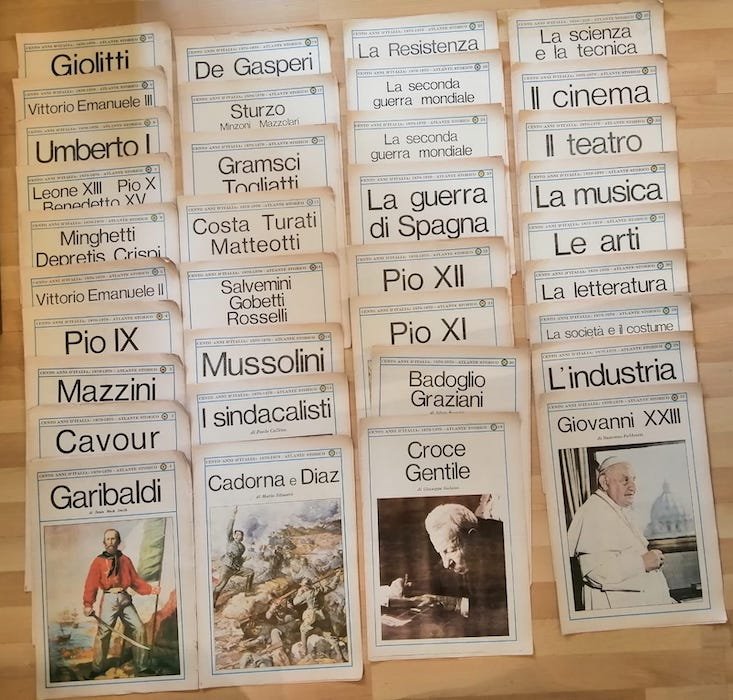 Cento anni d'Italia, 1870-1970: atlante storico. N. 1-35.\r\n