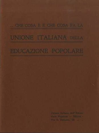 Che cosa Ã¨ e che cosa fa la Unione italiana …