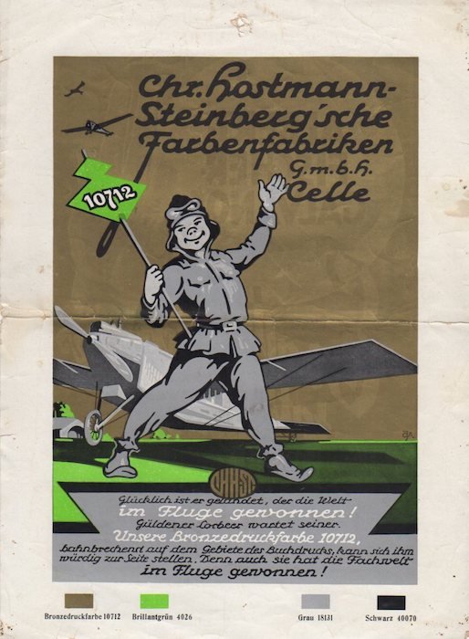 Chr. Hostmann- Steinberg'sche Farbenfabriken: G.m.b.h.: Celle.