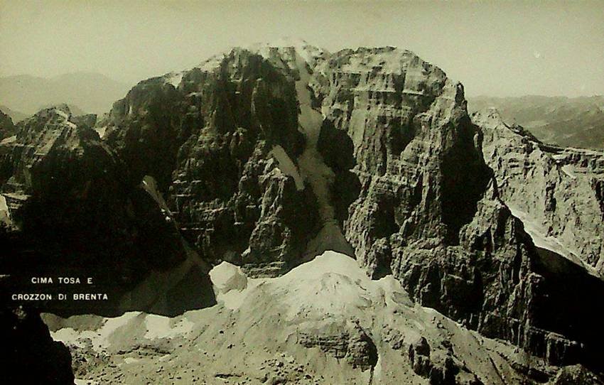 Cima Tosa e Crozzon di Brenta.