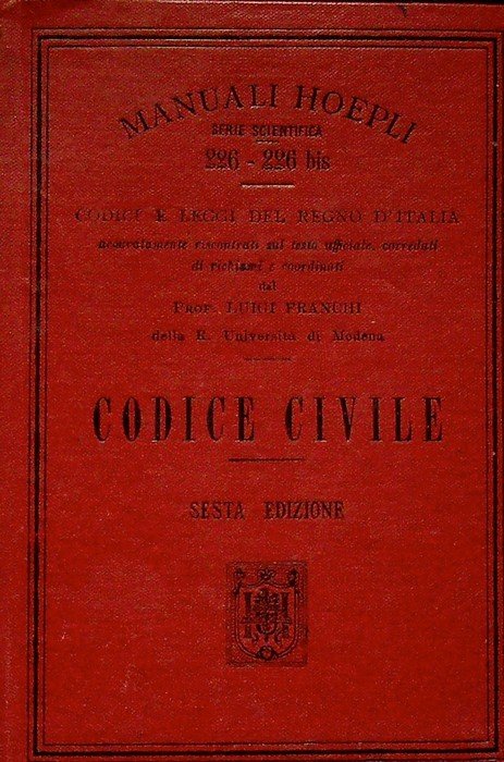 Codice civile. | Immagine principale