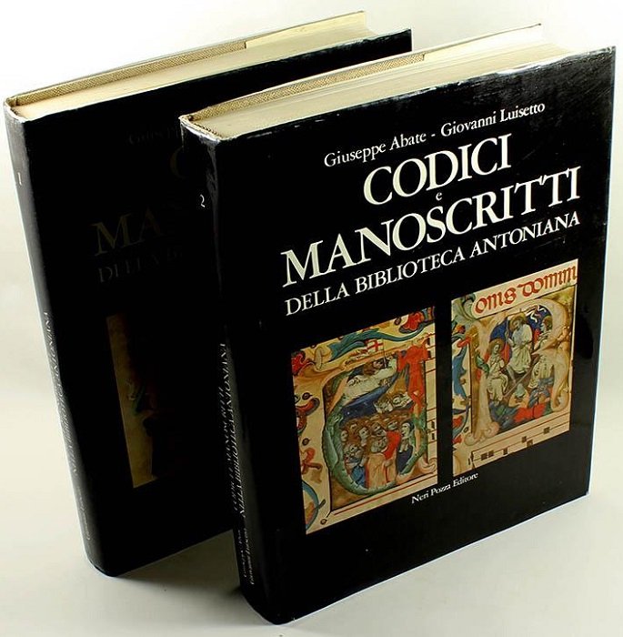Codici e manoscritti della Biblioteca Antoniana.