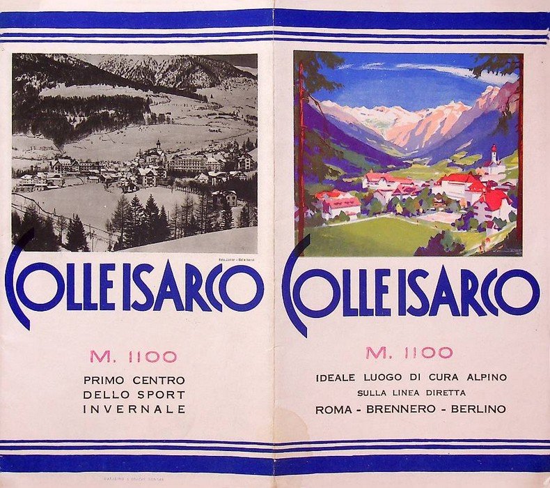 Colle Isarco, m.1100, Ideale luogo di cura alpino, sulla linea …