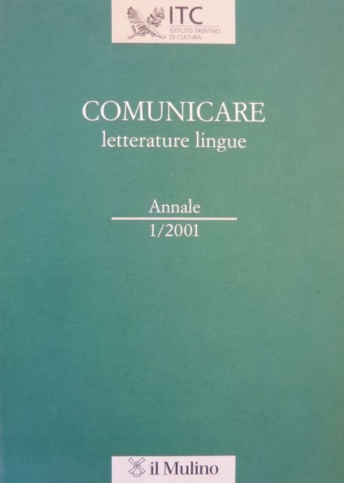 Comunicare: letterature, lingue.