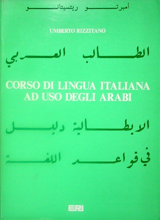 Corso di lingua italiana ad uso degli arabi. | Immagine principale