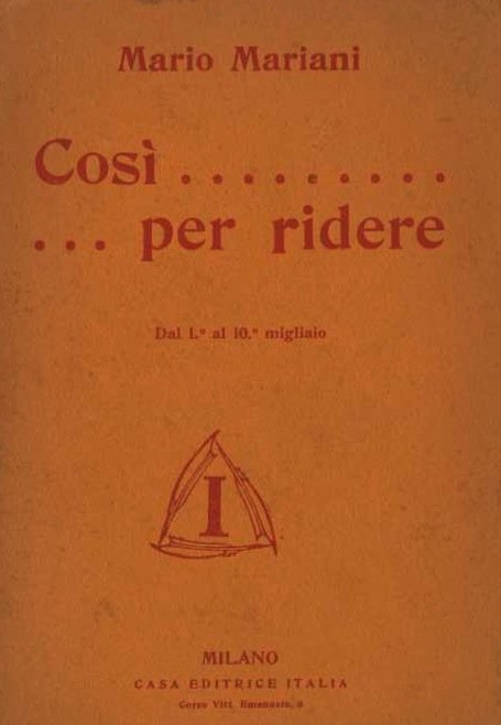 CosÃ¬. per ridere.