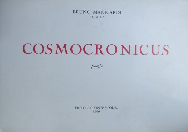 Cosmocronicus: poesie 1974-1975.