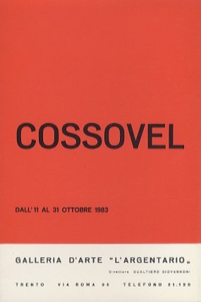 Cossovel: dall'11 al 31 ottobre 1983.