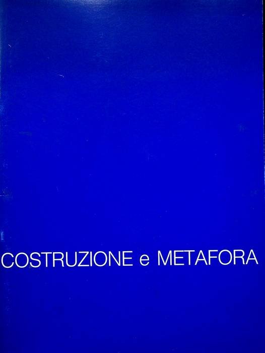 Costruzione e metafora: Adriano Bergozza, Roberto Lanaro, G. Paolo Lucato, …