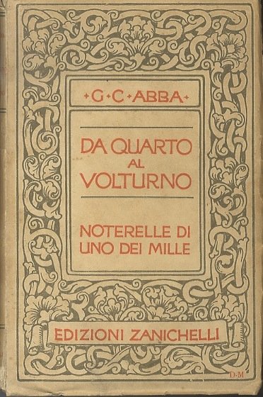 Da Quarto al Volturno: notterelle di uno dei mille.