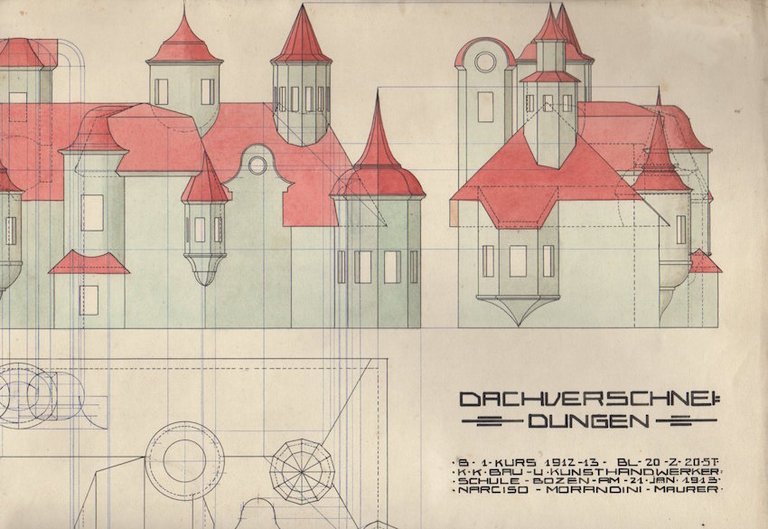 Dachverschneidungen.