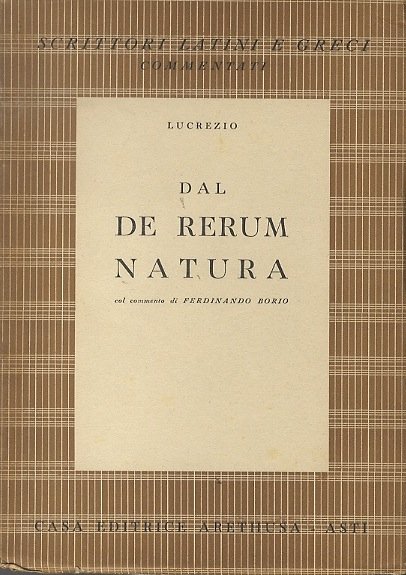 Dal de rerum natura.