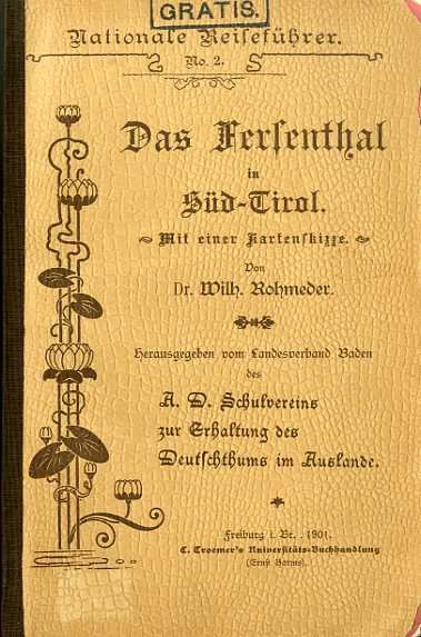 Das Fersenthal in SÃ¼d-Tirol.