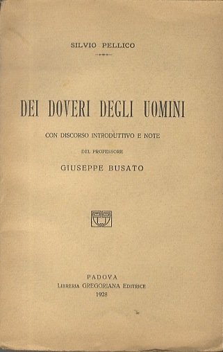 Dei doveri degli uomini.