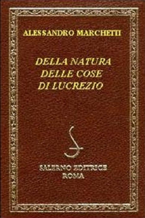 Della natura delle cose di Lucrezio.