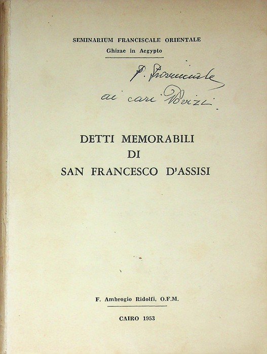 Detti memorabili di San Francesco.