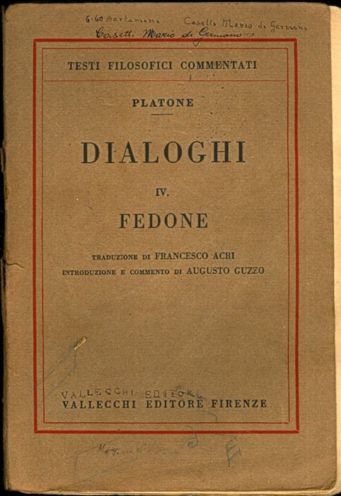 Dialoghi.