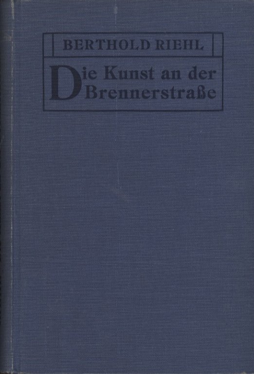 Die Kunst an der Brennerstrasse.