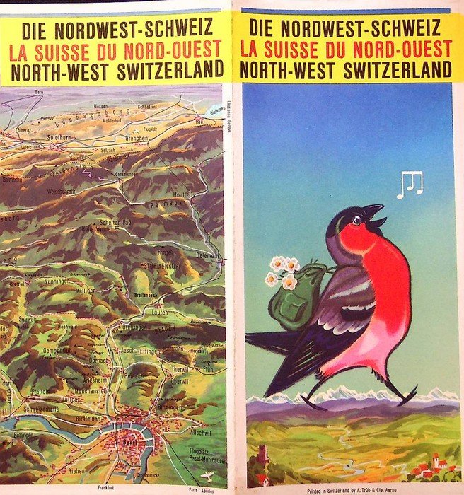 DIE NORDWEST-SCHWEIZ LA SUISSE DU NORD-OUEST NORTH-WEST SWITZERLAND (Deutsch).