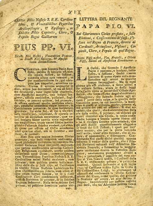 Dilectis filiis nostris S.R.E. cardinalibus, & venerabilibus fratribus archiepiscopis, & …