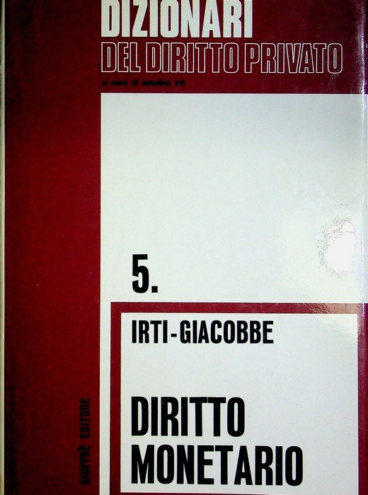 Diritto monetario.