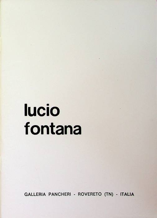 Disegni di Lucio Fontana: novembre 1977.
